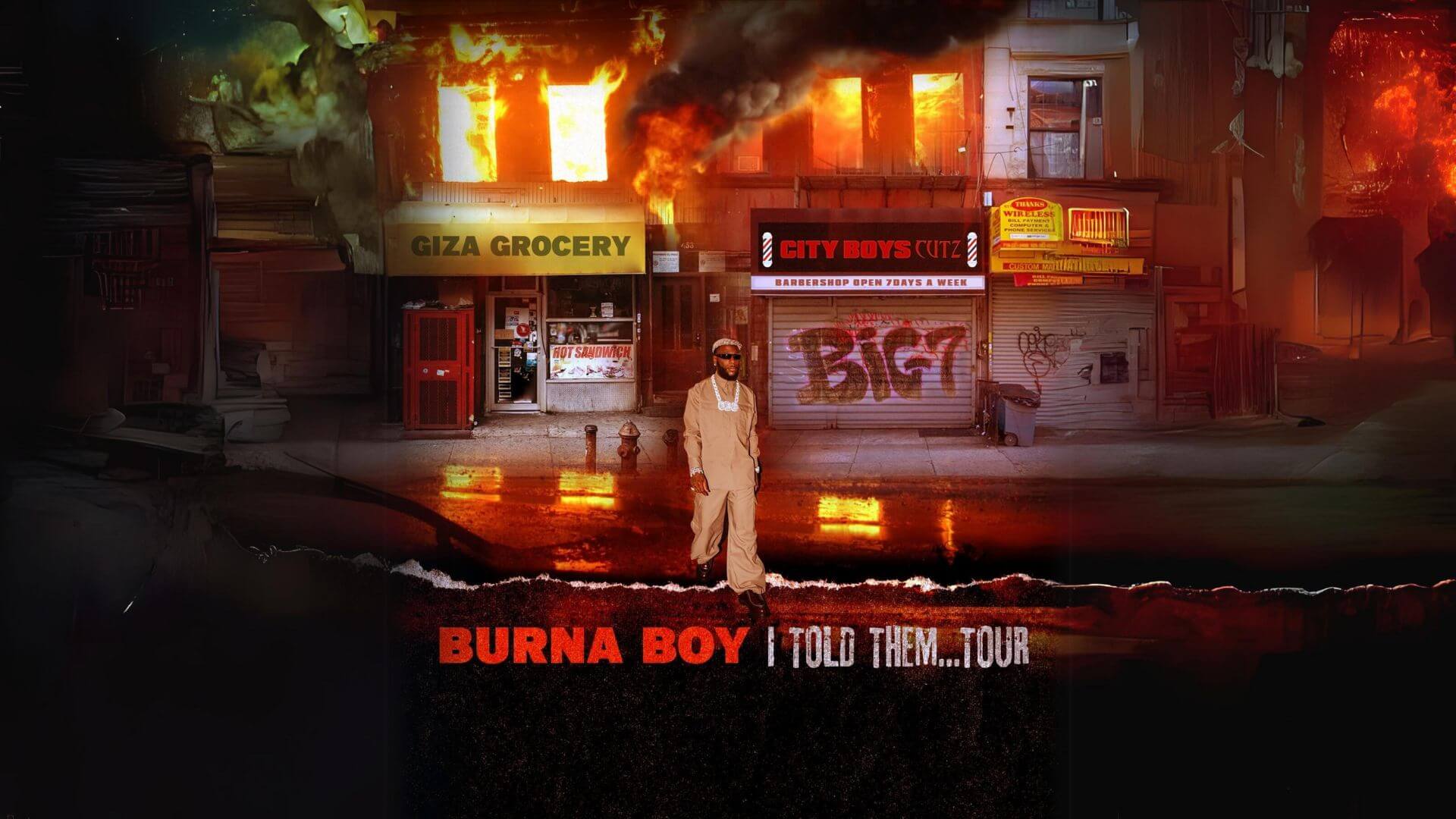 Get ready to lose yourself in the electrifying energy of Afro-fusion superstar Burna Boy as he returns to London in a triumphant homecoming!  Mark your calendars for Saturday, June 29th, 2024, because Burna Boy is taking the iconic London Stadium by storm with his I Told Them Tour.