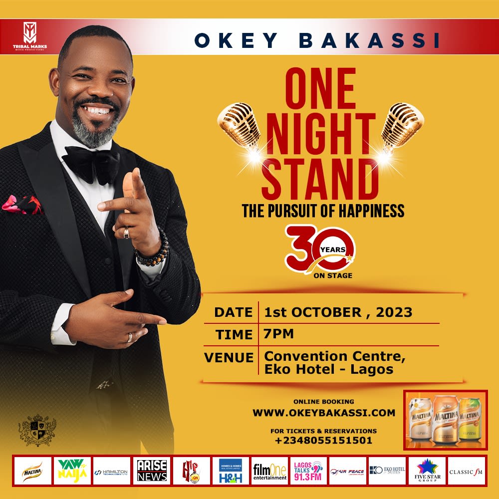For years, Okey Bakassi has been the face of humour in Nigeria. Be it comedy, films, and TV series, he has done it all