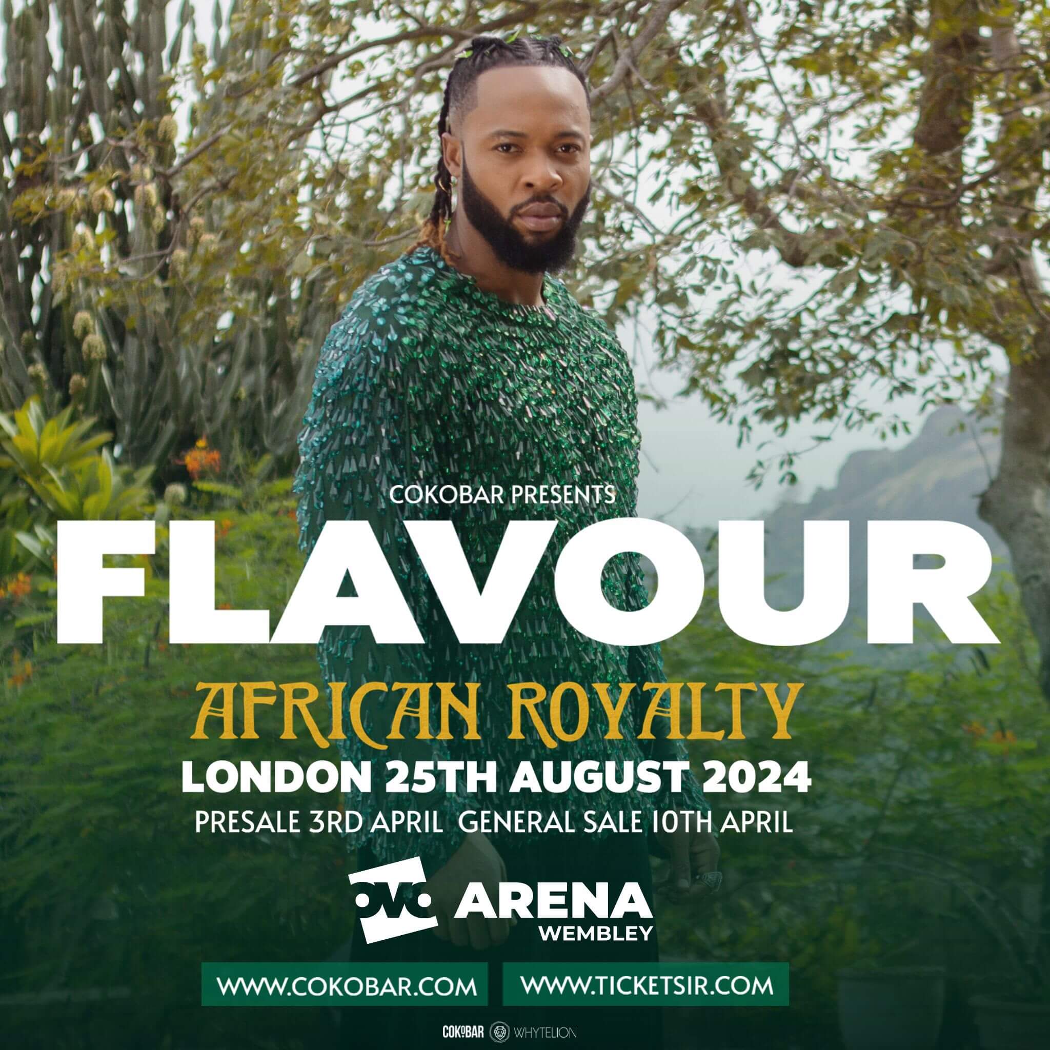 Flavour Brings the African Royalty Tour to OVO Arena Wembley!