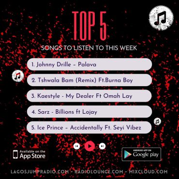 The Afrobeats scene has been buzzing with fresh releases from some of the biggest names in the industry. Over the weekend, artists like Burna Boy, Davido, Odumodublvck, Patoranking, Ice Prince, and Seyi Vibez dropped new tracks, and we've rounded up the top 5 songs of the week.