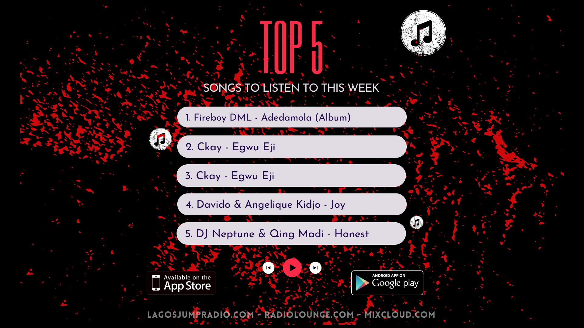 Top songs
